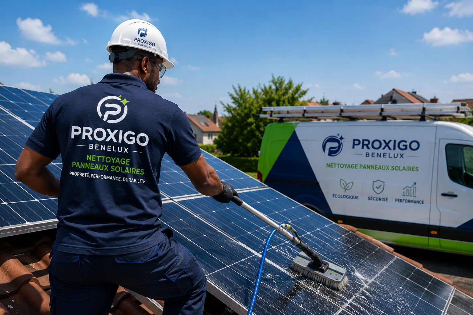 Nettoyage de panneaux solaires Proxigo